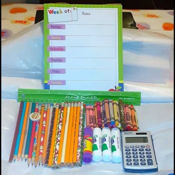 None Other - School Supplies Bundle: Pencils, crayons, etc.